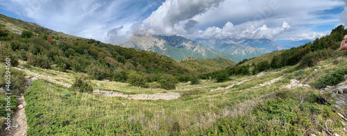 Paysage montagneux Corse