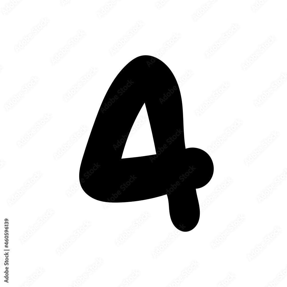 number 4 number 4