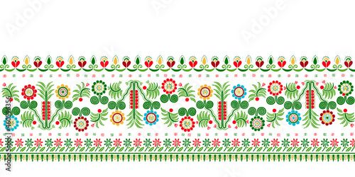 Hungarian border pattern 6