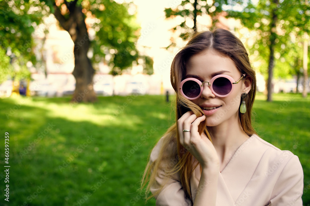 woman walk in the park this summer Lifestyle woman walk in the park this summer Lifestyle