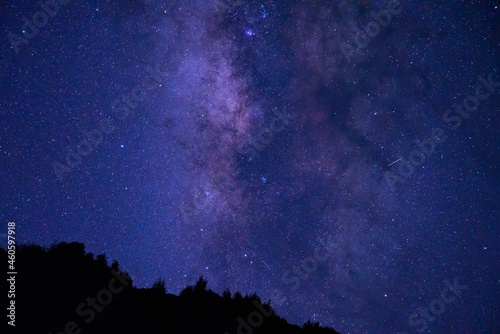 Fototapeta Naklejka Na Ścianę i Meble -  Starry Milky Way on Oahu, Hawaii