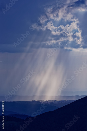 Fototapeta Naklejka Na Ścianę i Meble -  ciel des Vosges nuageux