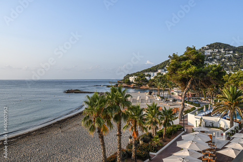 Beach of Santa Eulalia del rio on Ibiza