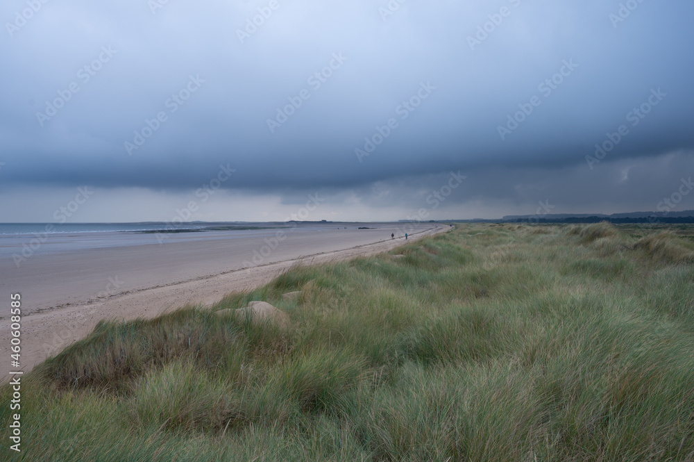 Stormy weather at Titchwell beach