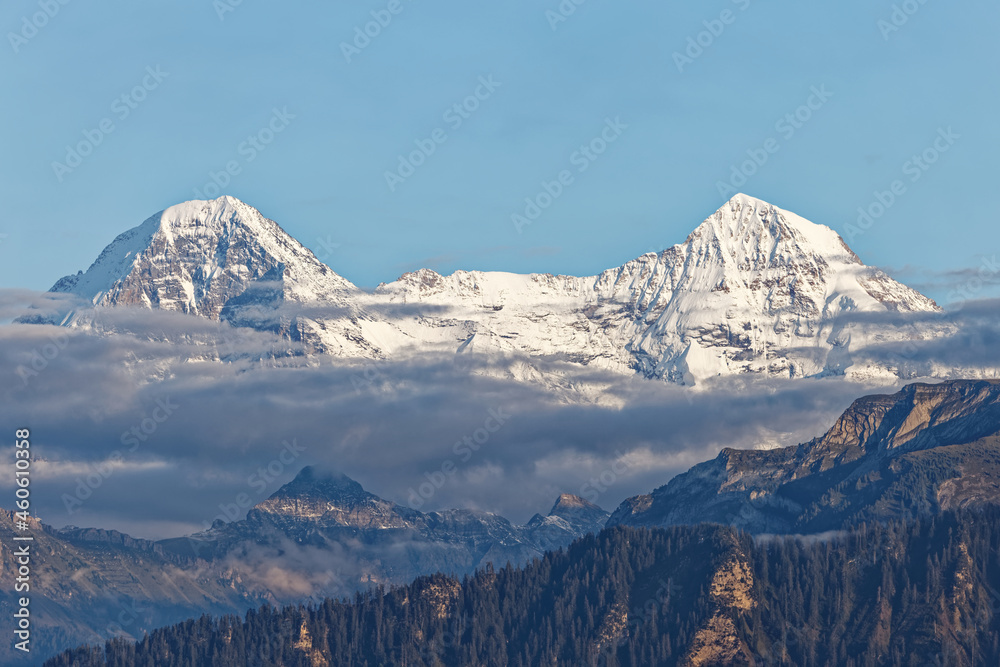 Obraz premium Eiger et Mönch