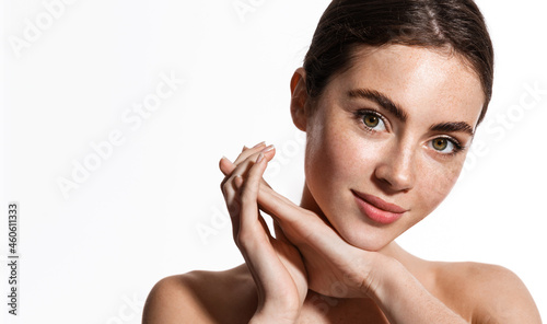 Canvas Print Beauty face and spa