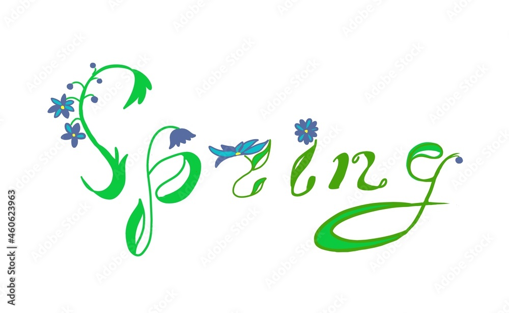 spring floral design spring floral design