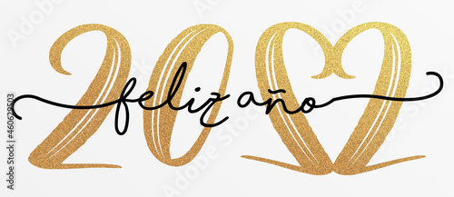 2022 - feliz año nuevo corazón