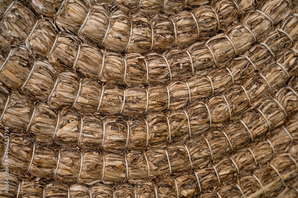 Fototapeta premium Macro shot of handmade archery target