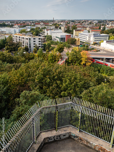 View of Berlin from the Flak Tower III in Humboldthain park