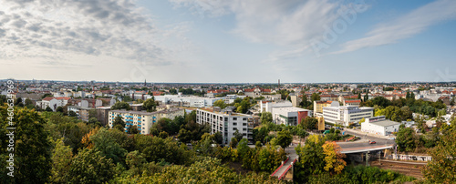 View of Berlin from the Flak Tower III in Humboldthain park photo