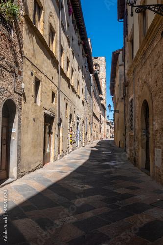 Little town of Colle Val d'Elsa, Tuscany, along via Francigena © oltrelautostrada