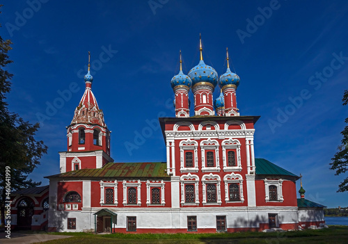 Cesarevitch Dmitry church. Kremlin in the city of Uglich, Russia. Year of construction - 1692
