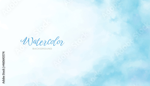 blue colorful abstract watercolor texture background design