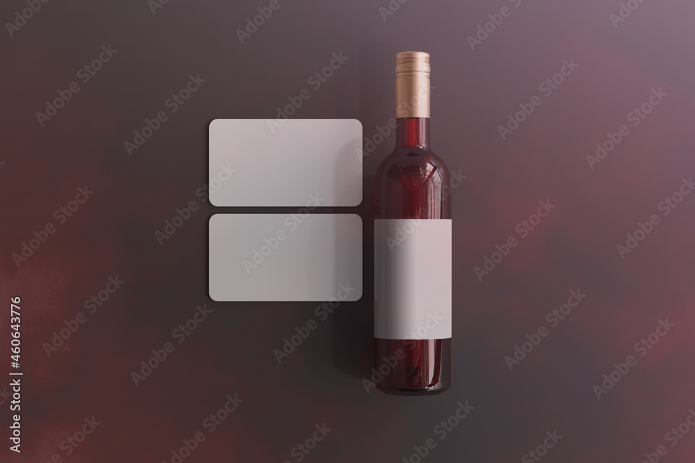 Obraz premium wine bottle