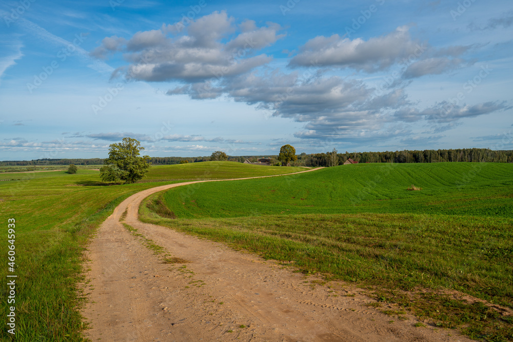 Fototapeta premium Landschaft in Lettland