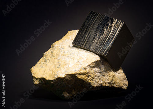 Pyrite on matrix