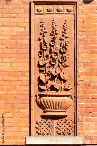 Photography Architecture detail of colonial building in Toronto Canada