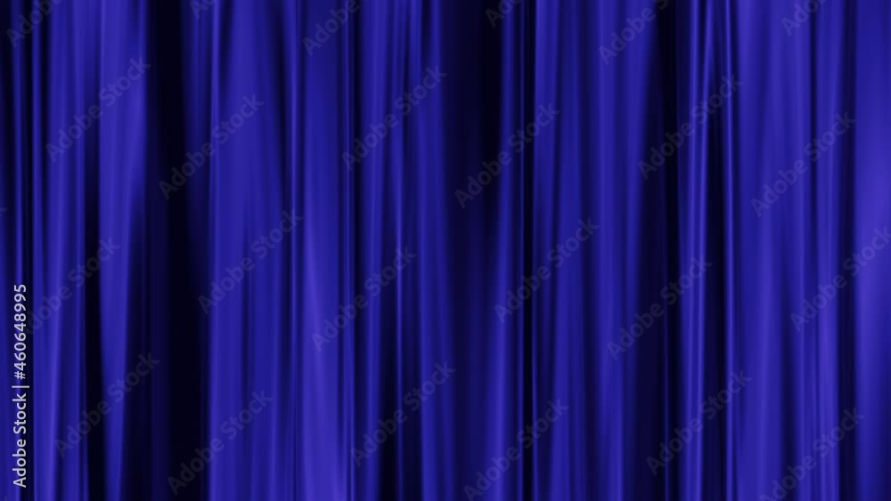 Blue Curtain Loop Animation Background Blue Curtain Loop Animation Background