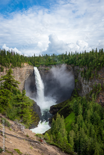 Helmcken Falls in Wells Gray Provincial Park  British Columbia  Canada.