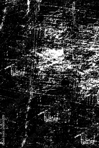 Black and white grunge texture of an old wall