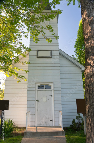 historic church front in inver grove heights minnesota photo