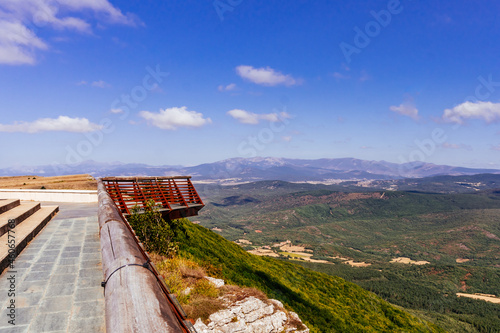 Valcabado viewpoint, Covalagua natural area, Las Loras, Palencia mountain photo