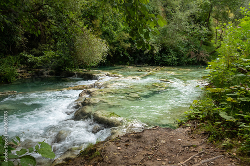 Parco fluviale dell'Elsa (Elsa River parc) in Colle val d'Elsa, Tuscany, along the via Francigena, Italy