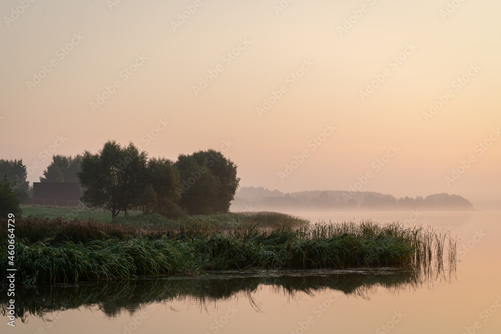 Dawn on the river Dawn on the river