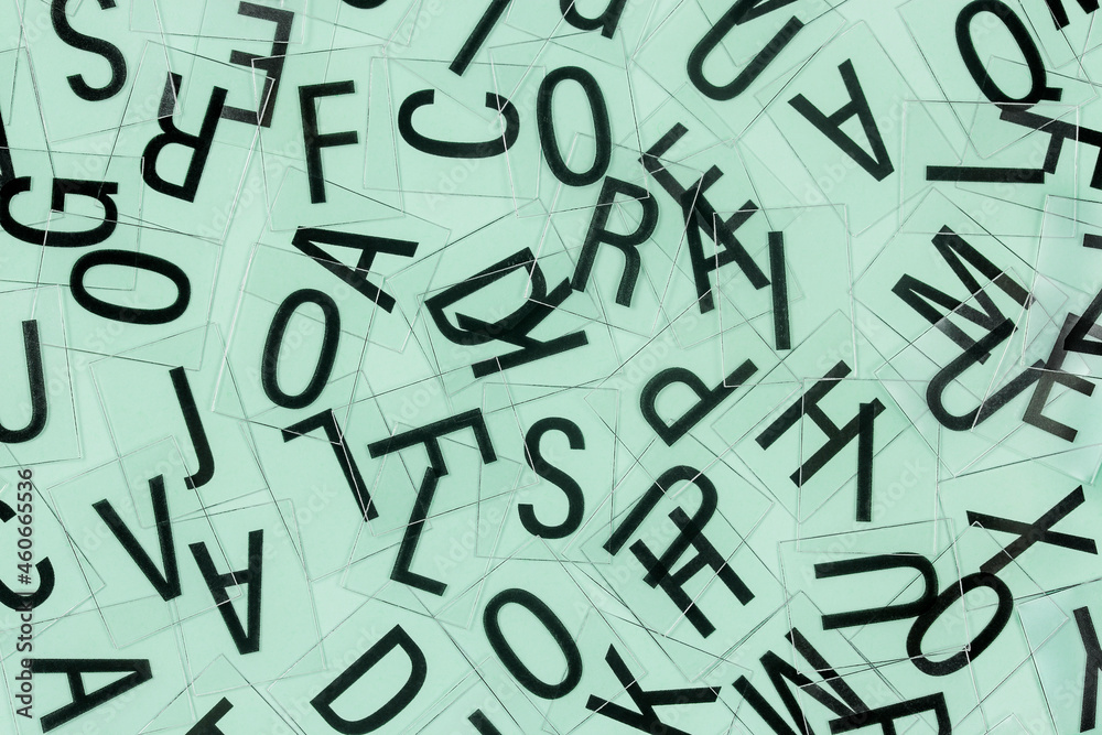 letters of english alphabet letters of english alphabet