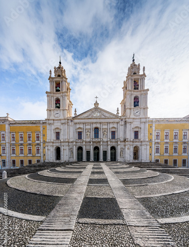 Palace of Mafra Facade - Mafra, Portugal © diegograndi