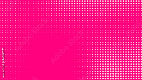 Wallpaper Mural Dot pink pattern gradient texture background. Abstract illustration pop art halftone and retro style. creative design valentine concept, Torontodigital.ca
