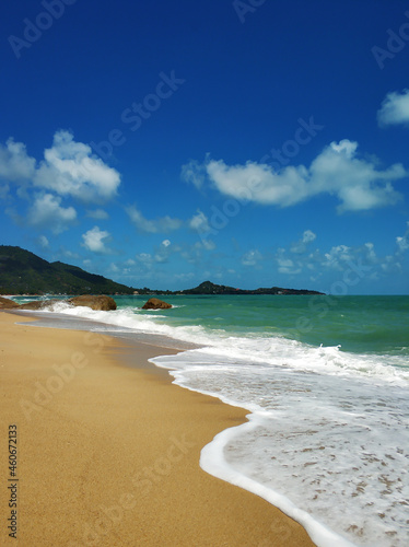 Beach strip on the ocean. Rest in Thailand