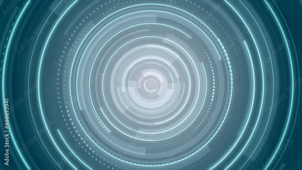 Abstract circle blue future technology background. Abstract circle blue future technology background.