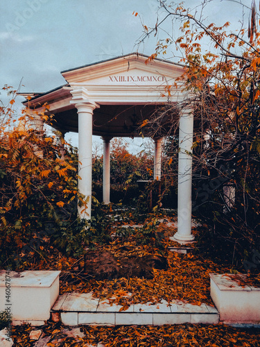 abandoned gazeboo