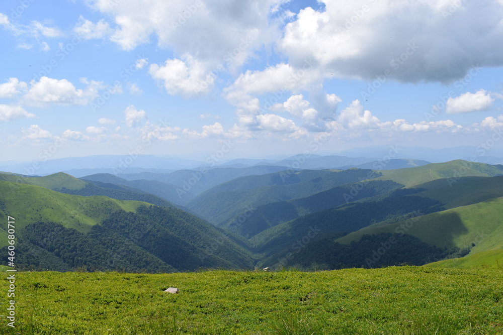 Fototapeta premium landscape with clouds
