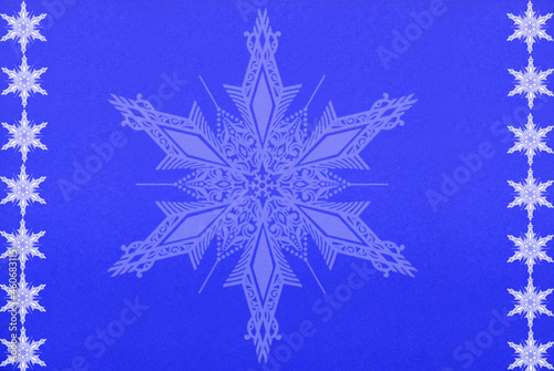 Winter pattern on a bright background, discounts, illustration, design.