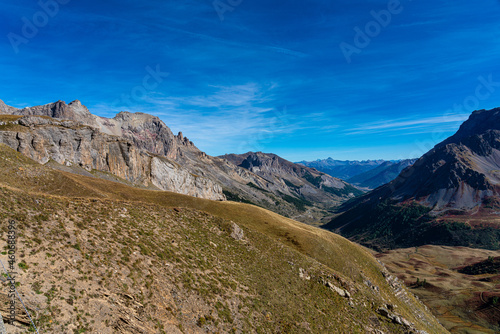 Mountain view in Ecrins national park, France, Europe © rudiernst