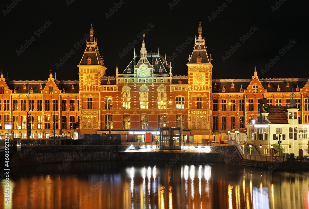 Amsterdam  Central Station. Netherlands