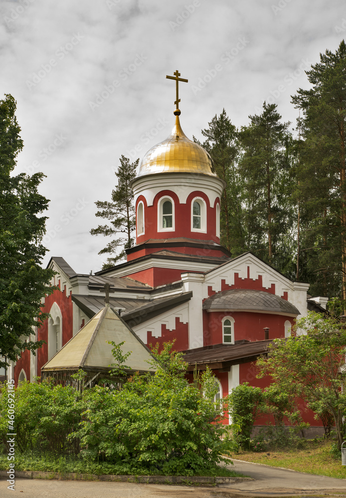 Church of Panteleimon Healer in Dubna. Russia