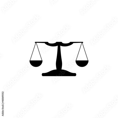 Scales icon in ancient roma set