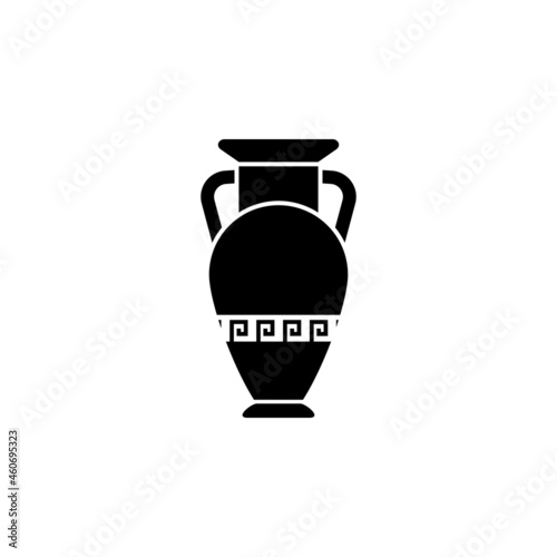 Jug icon in ancient roma set