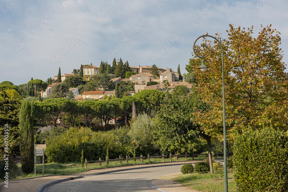 Scene from the southern Rhone village of Rasteau