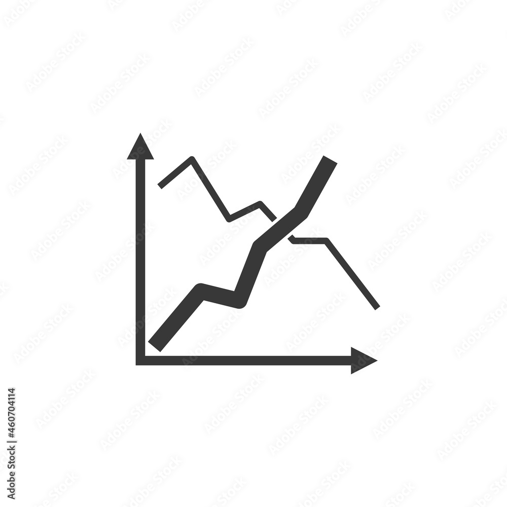 schedule, chart icon in finance analysis set schedule, chart icon in finance analysis set