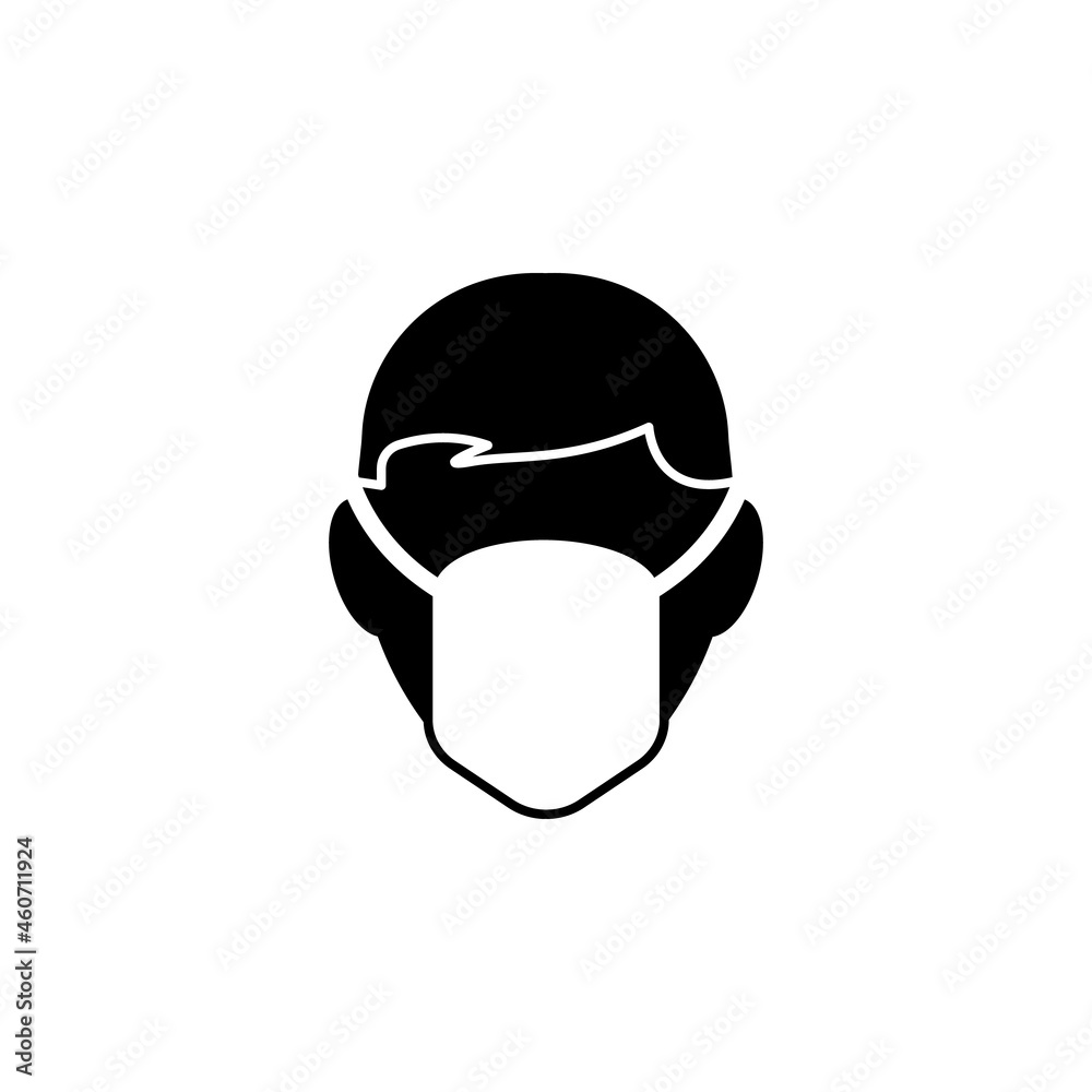 Masked man icon in Safety set