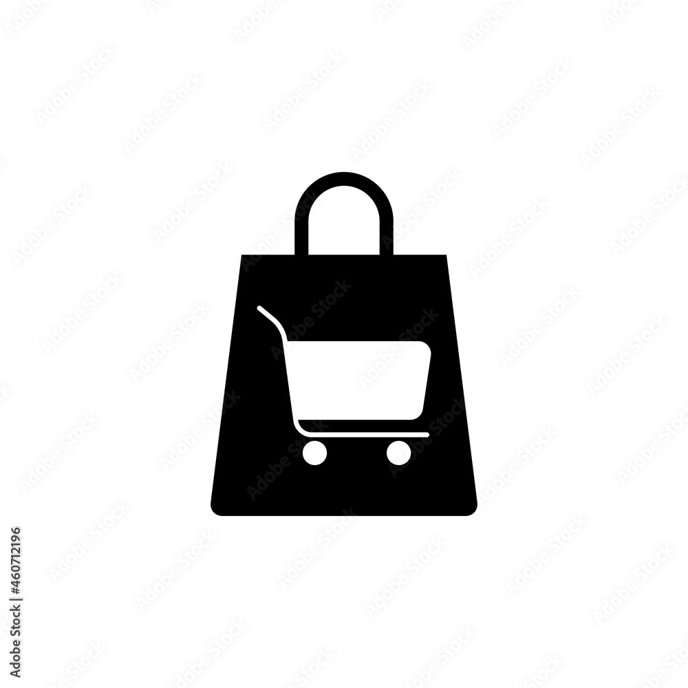 Package, shop cart icon in Shopping set Package, shop cart icon in Shopping set