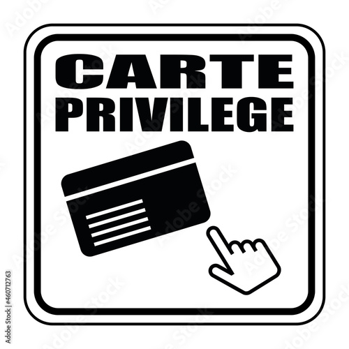 Logo carte privilège.