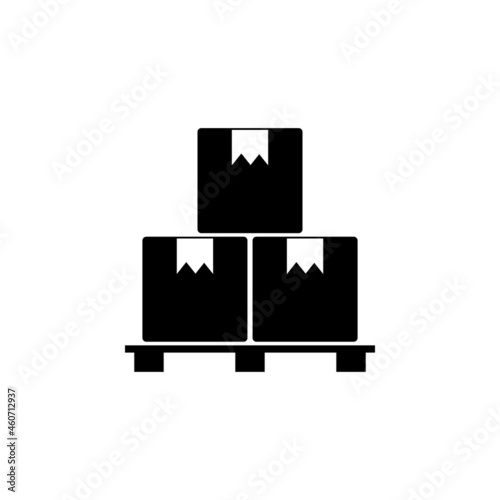 Boxes, parcels icon in Supply chain set