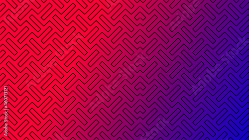 Beautiful modern abstract bright color background for wallpaper, presentations, phone with geometric pattern (red, blue, purple)