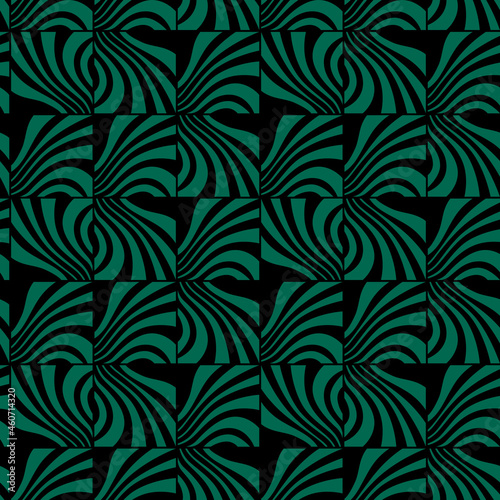 Seamless square pattern  geometric print.